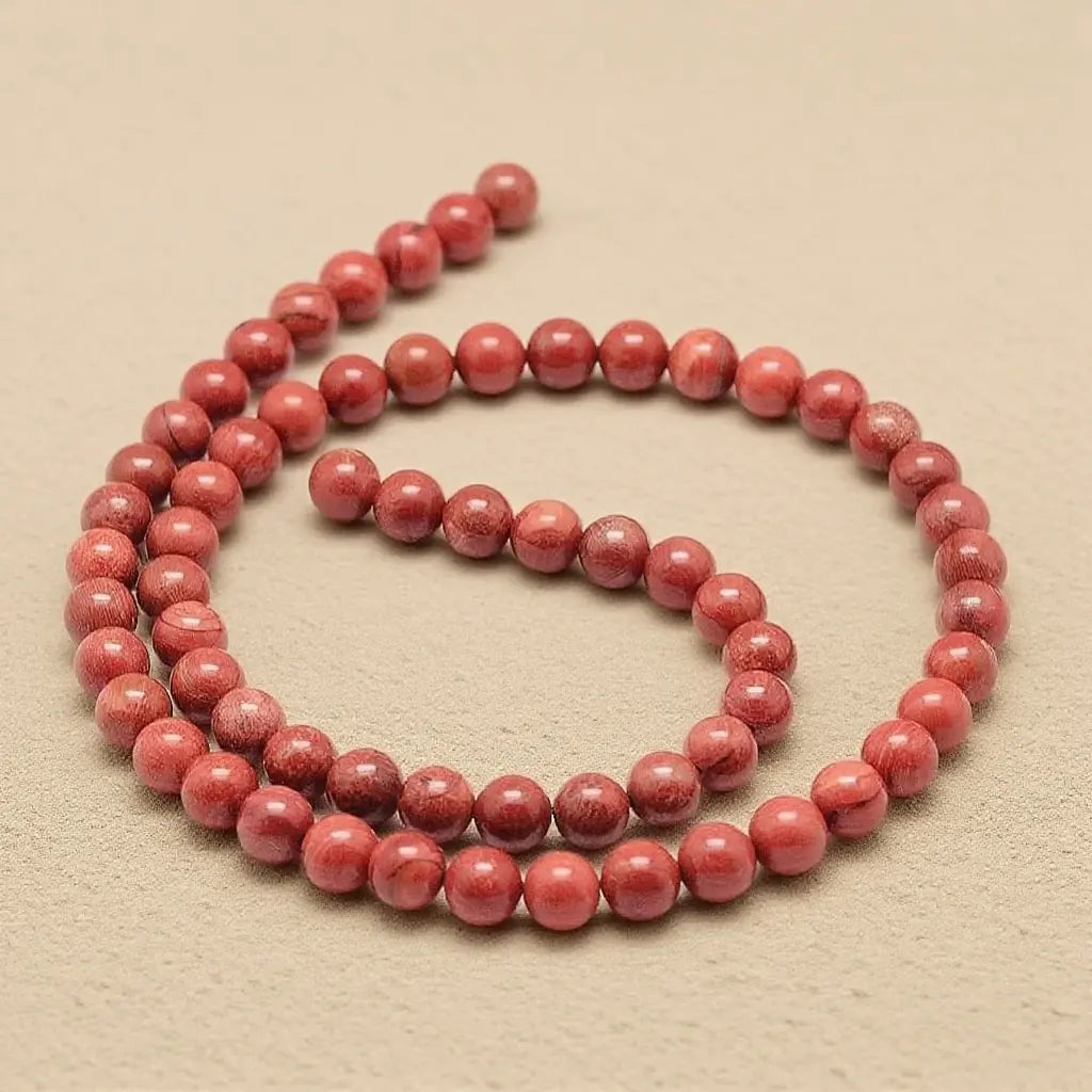 Natural Red Jasper Beads 1A - 4mm to 10mm