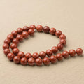 5A Natural Red Jasper Beads - 4mm to 10mm
