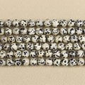 Natural Dalmatian Jasper Beads - 4mm to 10mm