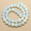 Perles rondes opale artificielle - 4 mm à 10 mm