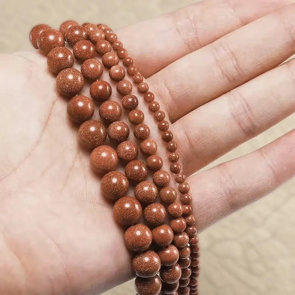 Perles Chapelets en sandstone synthétique - 4 mm à 10 mm