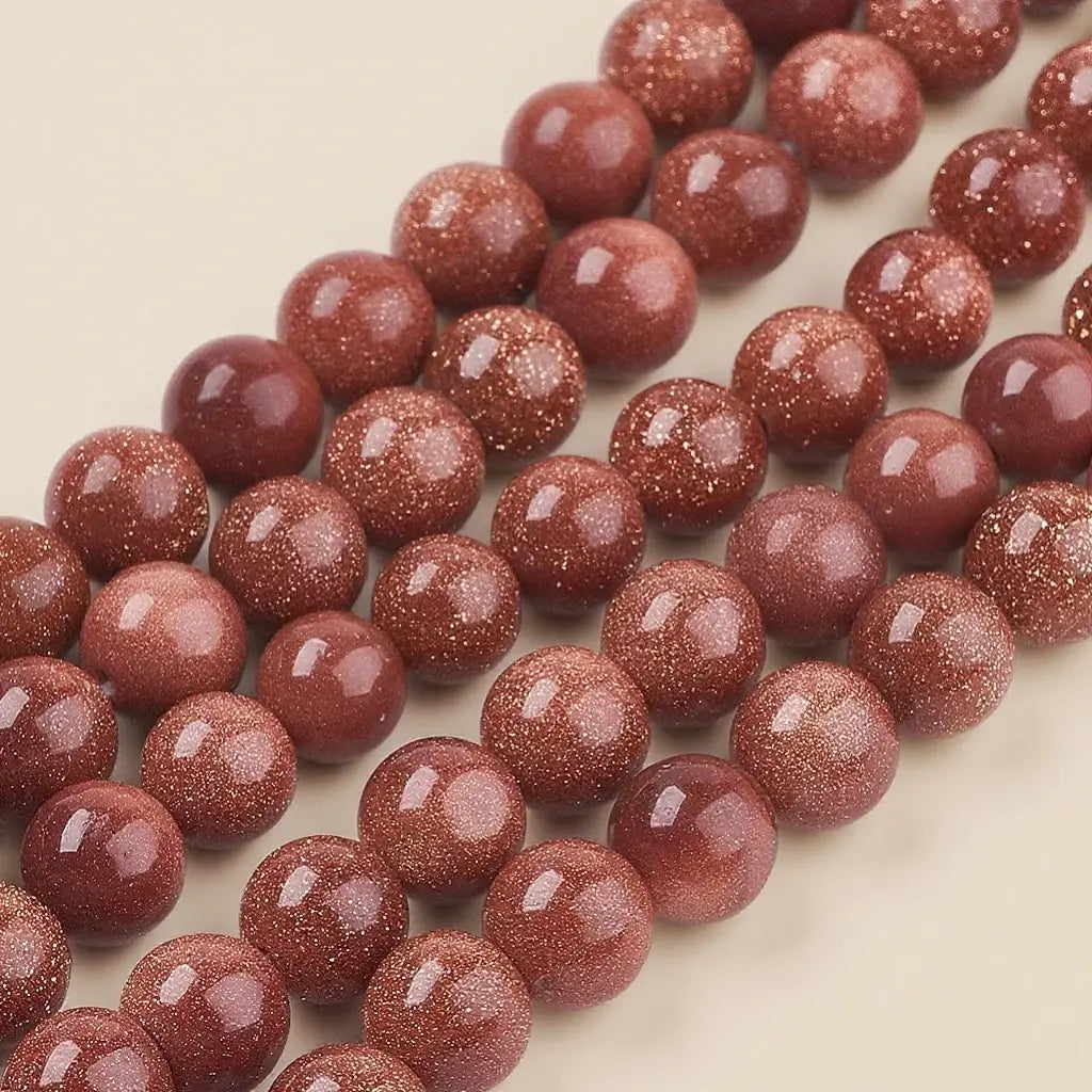 Perles Chapelets en sandstone synthétique - 4 mm à 10 mm