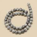 Natural Picasso Jasper Beads - 4mm to 10mm