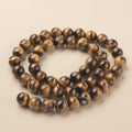 Natural Tiger's Eye Beads 3A - 4mm to 10mm