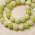 Perles Brins de jade montagne 4A - 4 mm à 10 mm