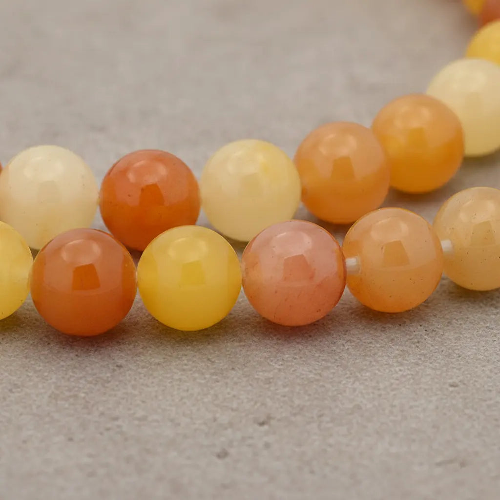 Natural Topaz Jade Bead Rosaries - 4 mm to 10 mm