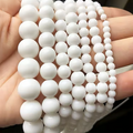 Perles en tridacna rondes naturelles qualité 5A- 4mm 6 mm 8 mm 10mm