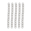 304 Stainless Steel Tarnish Resistant Ended Chains, 40x3mm, 200 Pieces
