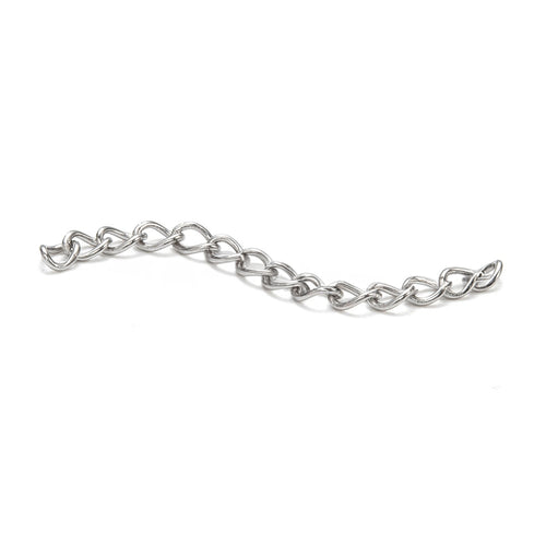 304 Stainless Steel Tarnish Resistant Ended Chains, 40x3mm, 200 Pieces